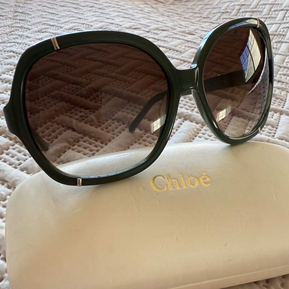 Chloe Green Sunglasses